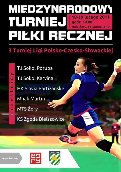 Piłka ręczna: młodziczki MTS-u grają w 3. Turnieju Ligi Polsko-Czesko-Słowackiej, MTS Żory