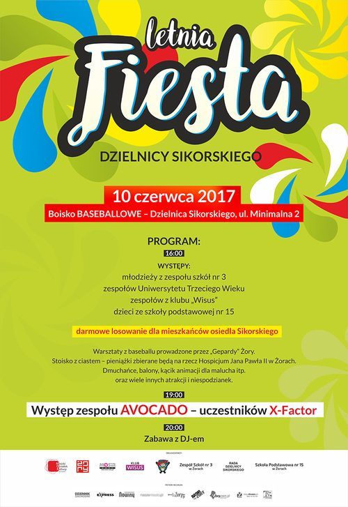 „Letnia Fiesta”, czyli dzielnica Sikorskiego się bawi!, MOK w Żorach