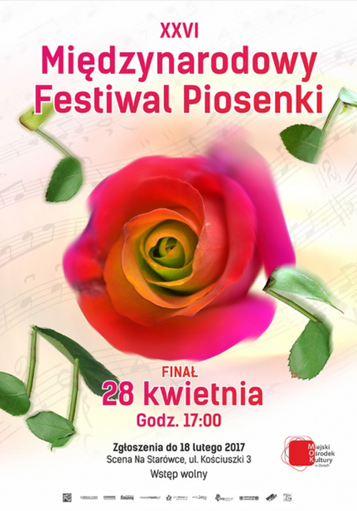 Wkrótce kolejna edycja Międzynarodowego Festiwalu Piosenki Żory, MOK w Żorach