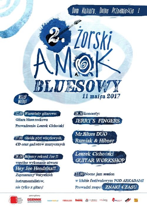 Przed nami 2. edycja Żorskiego Amoku Bluesowego, MOK w Żorach