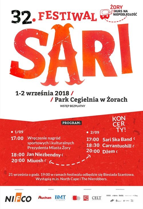 Dżem i Miuosh zagrają na 32. Festiwalu Sari, MOK w Żorach