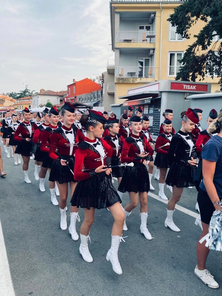 Sukces w Chorwacji. Mażoretki z Żor najlepsze w Europie!, Mażoretki i Cheerleaderki Eksplozja -Żory