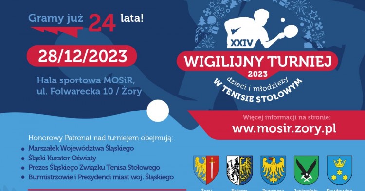 XXIV Wigilijny Turniej Dzieci i Młodzieży w Tenisie Stołowym, 