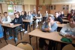 Wolontariusze poprowadzili lekcje przedsiębiorczości w CKZiU w Żorach, 