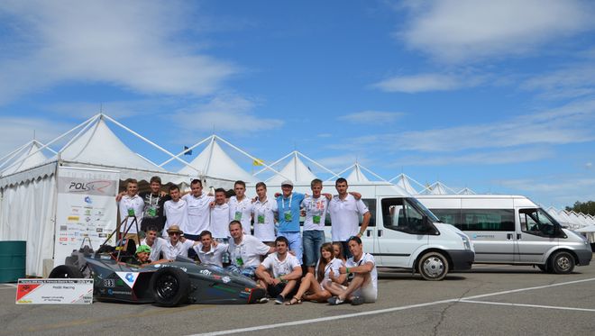 Studenci z Żor na zawodach „Formula Student”, Koło Naukowe PolSl Racing
