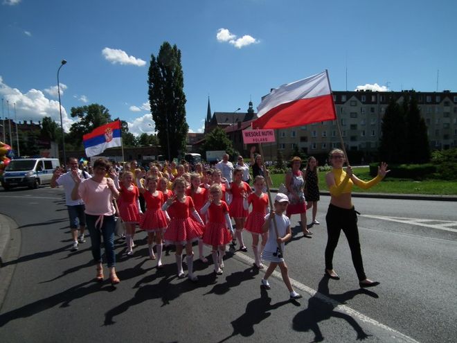 Wesołe Nutki gościły tancerzy z Ukrainy i Serbii, Materiały prasowe.
