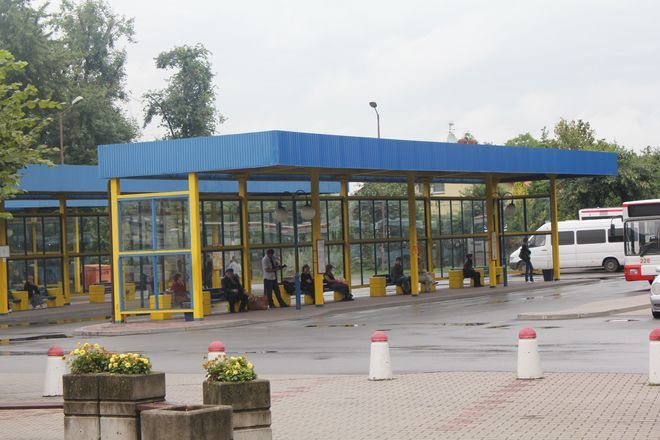 Dworzec autobusowy w Żorach