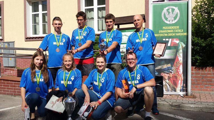 „Miarka” mistrzem Polski w zawodach sportowo-obronnych, ZSO w Żorach