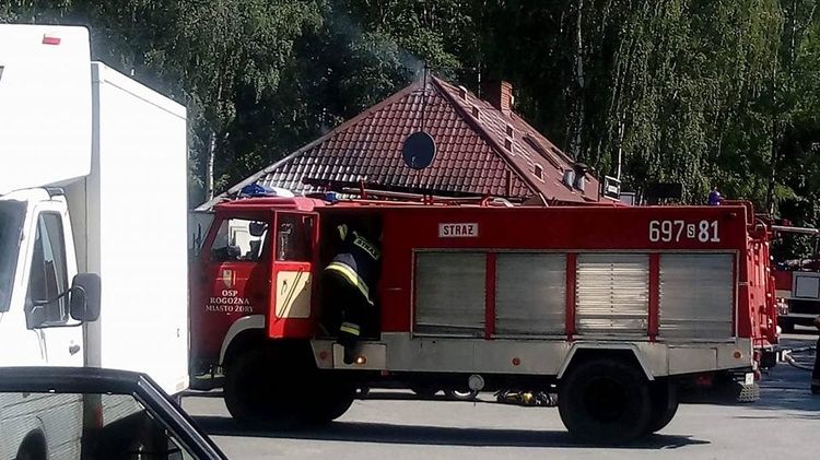 Pożar w popularnym lokalu przy „wiślance”, Żory - Informacje Drogowe 24h / Facebook