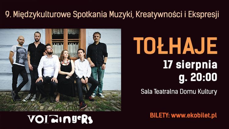 Festiwal Voicingers: koncert zespołu Tołhaje i kolejny dzień przesłuchań, MOK w Żorach