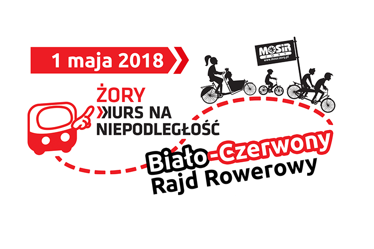 Biało-Czerwony Rajd Rowerowy już jutro!, mosir.zory.pl