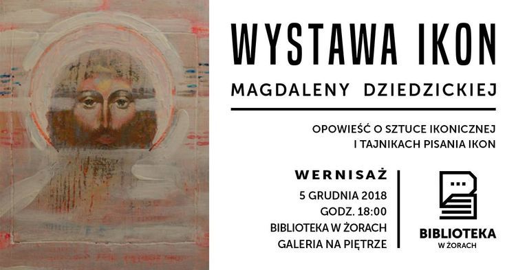 Wystawa ikon Magdaleny Dziedzickiej w Żorach, MBP w Żorach