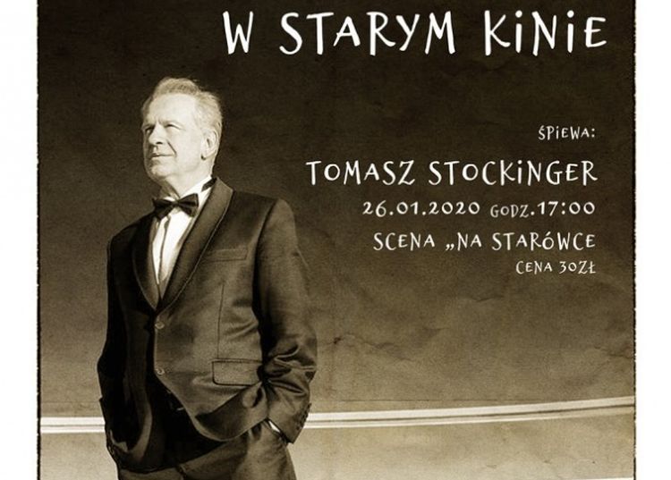 Koncert Tomasza Stockingera w żorskim kinie, 