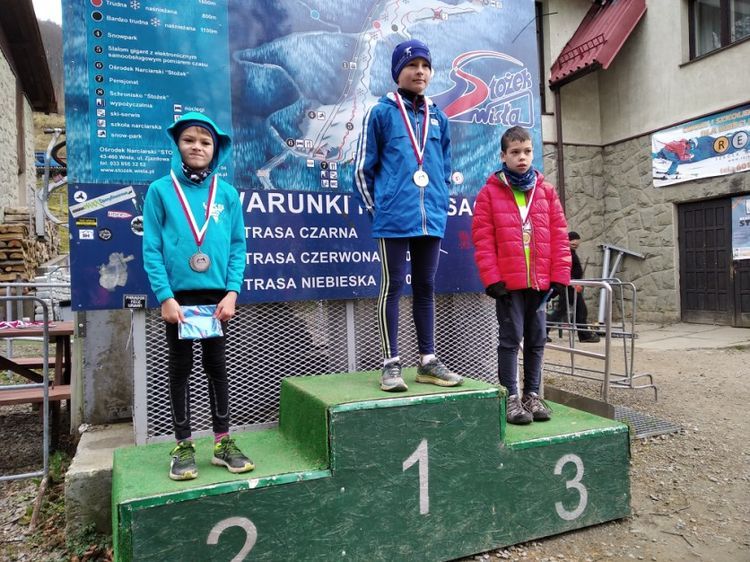 7-letni Jaś wicemistrzem w biegach górskich, zdjęcie nadesłane