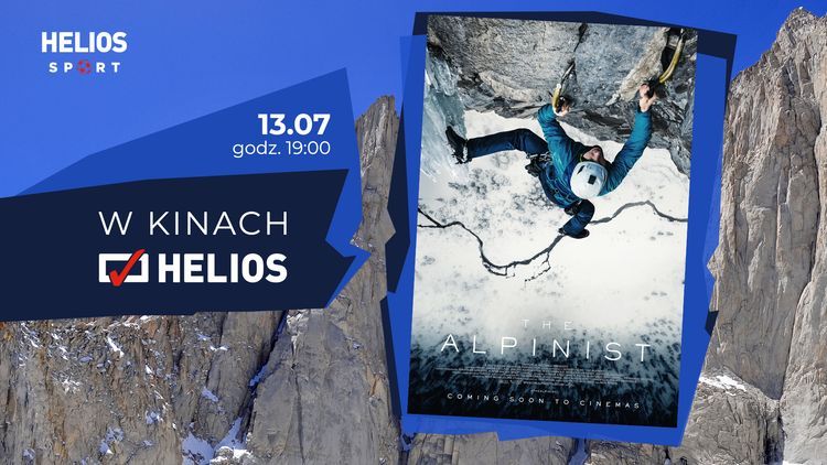 „The Alpinist”- niezwykły dokument w kinach Helios, kino Helios