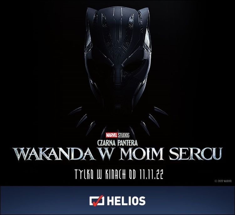 „Czarna Pantera: Wakanda w moim sercu” – najnowszy hit na ekranach Heliosa, materiał partnera