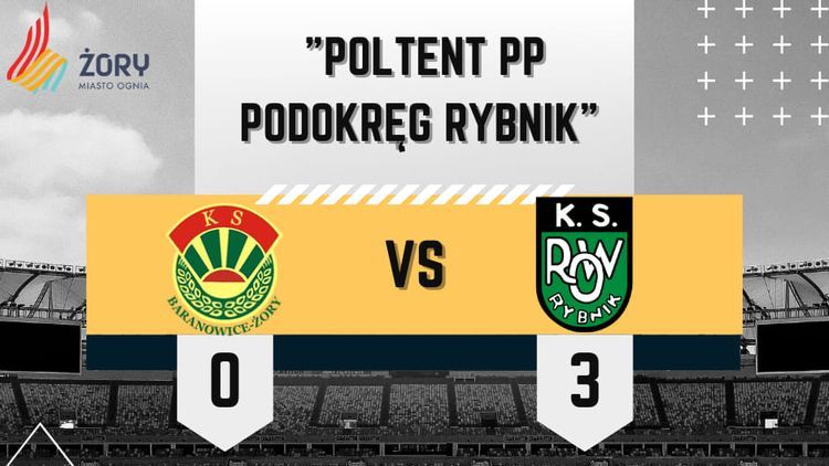 KS Baranowice-Żory kończy przygodę w Pucharze Polski (0:3), 
