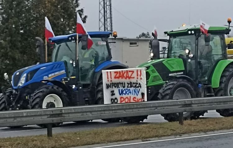 Stop! Rolnicy nie chcą Zielonego Ładu w Polsce. Dziś wyjechali na ulice, również w Śląskiem (zdjęcia), MZ