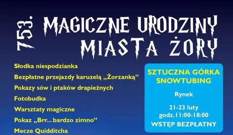 Żory zmienią się w Hogwart. To będą urodziny miasta w stylu Harrego Pottera!, 