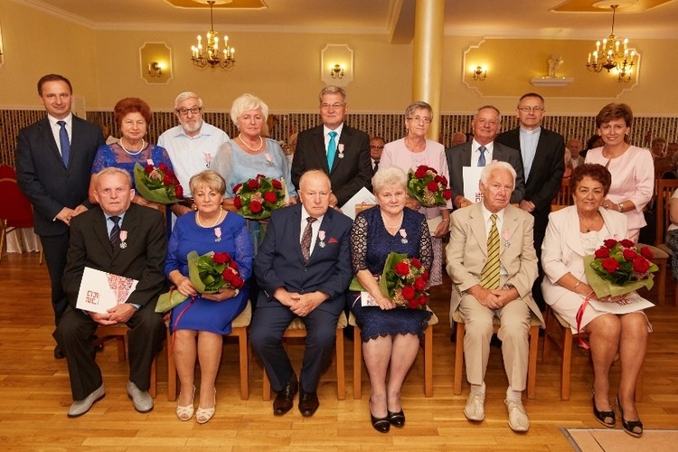 50 czy 60 lat razem - co to dla nich! 40 małżeństw z Żor świętowało złote i diamentowe gody, Jakub Kozłowski / UM Żory