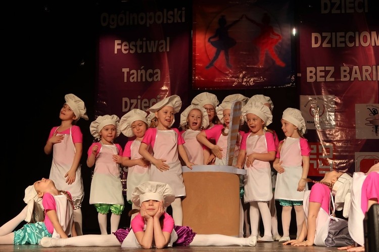 Ponad tysiąc młodych tancerzy wzięło udział w festiwalu „Dzieci dzieciom – bez barier”, MOK Żory