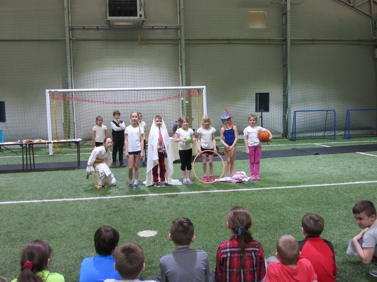 Przedszkolaki z Żor wystartowały w Miniolimpiadzie, SP nr 13 w Żorach