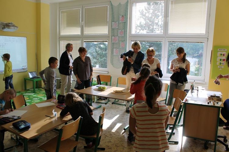 Szkoła w Baranowicach podsumowała pierwszy rok współpracy z zagranicznymi placówkami, Materiały prasowe