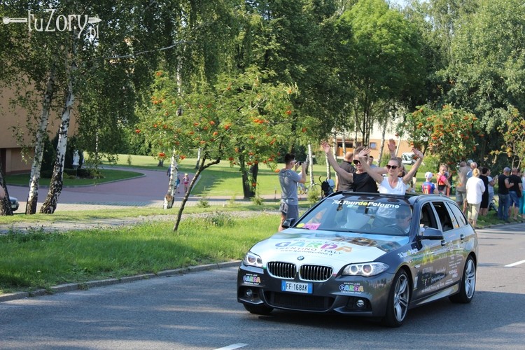 Tour de Pologne w Żorach: kolarze przejechali przez miasto, Wioleta Kurzydem