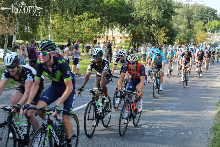 Tour de Pologne w Żorach: kolarze przejechali przez miasto, Wioleta Kurzydem