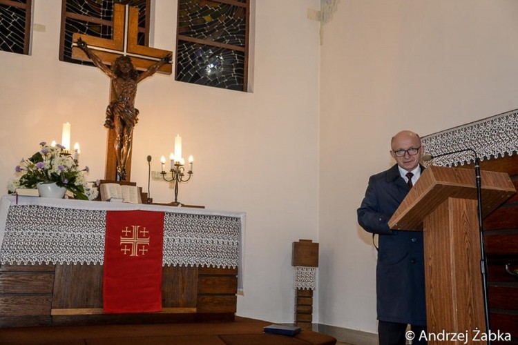 Święto Reformacji w Żorach, Andrzej Żabka