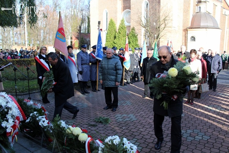 Żorzanie uczcili 99. rocznicę odzyskania przez Polskę niepodległości, Wioleta Kurzydem