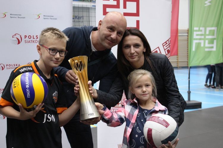 Dawid Konarski — Mistrz Świata w siatkówce w Żorach, UM Żory