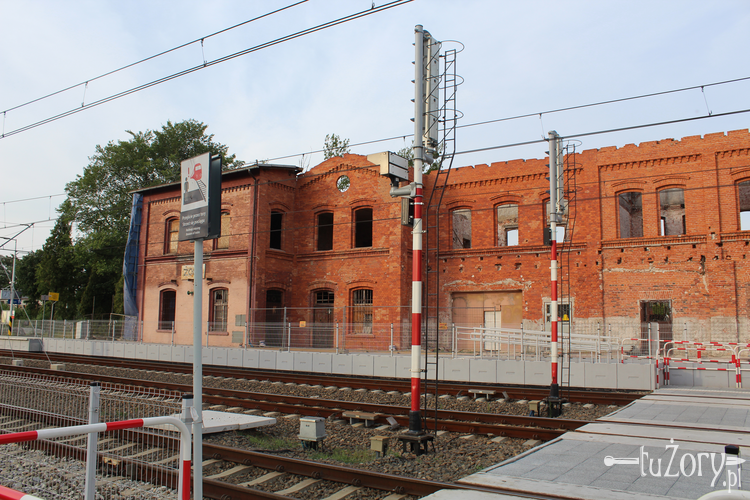 Rewitalizacja dworca kolejowego w Żorach, maj