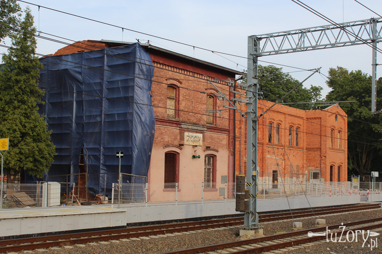 Rewitalizacja dworca kolejowego w Żorach [zdjęcia], maj