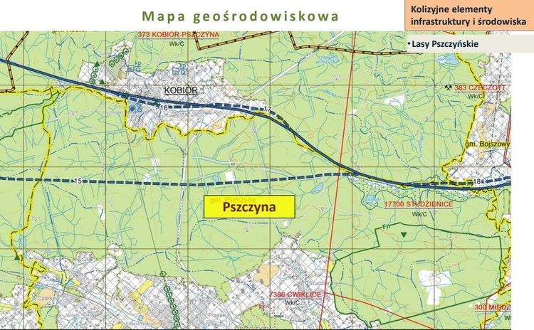 Kanał Śląski przez Żory - zobacz mapy, Państwowy Instytut Geologiczny