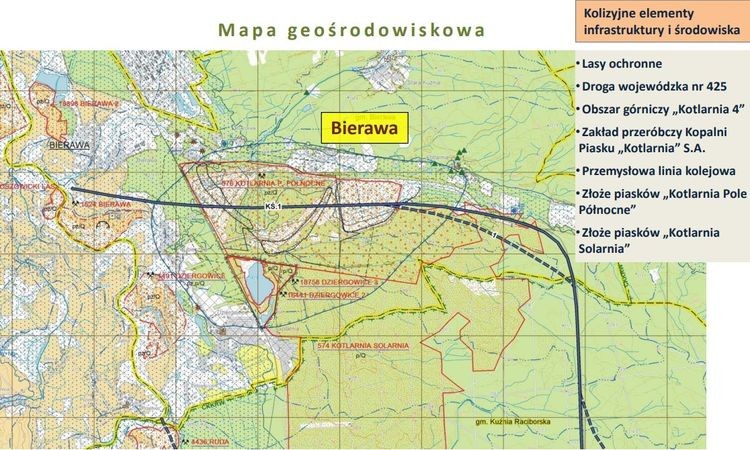 Kanał Śląski przez Żory - zobacz mapy, Państwowy Instytut Geologiczny
