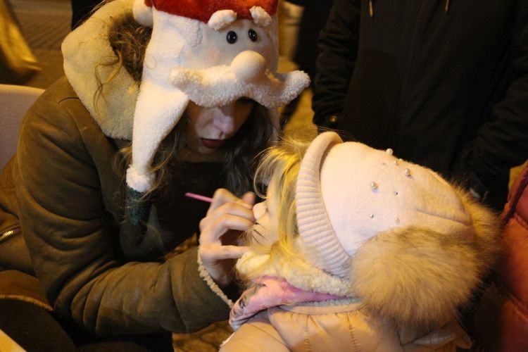 Mikołaj na żorskim rynku, UM Żory