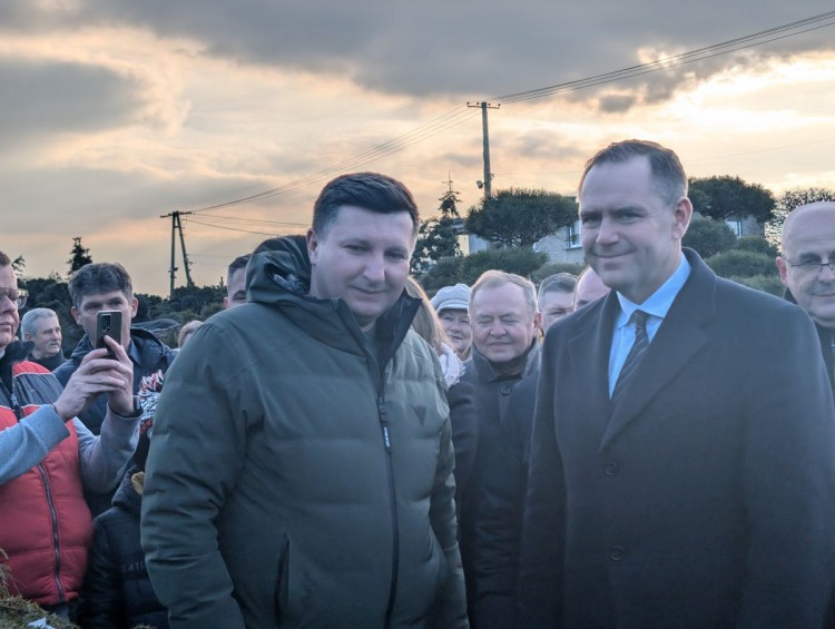 Karol Nawrocki w regionie: „Nie pozwolę, by ekoterror zniszczył polskie kopalnie”, Kamil Budniok