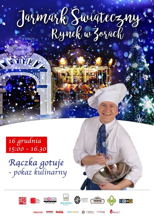 Jarmark Świąteczny: popularny kucharz ugotuje dla żorzan, mat. prasowe