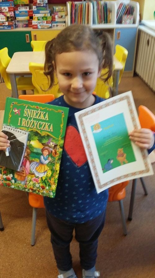 Młoda żorzanka wygrała ogólnopolski konkurs plastyczny!, Przedszkole nr 16 w Żorach