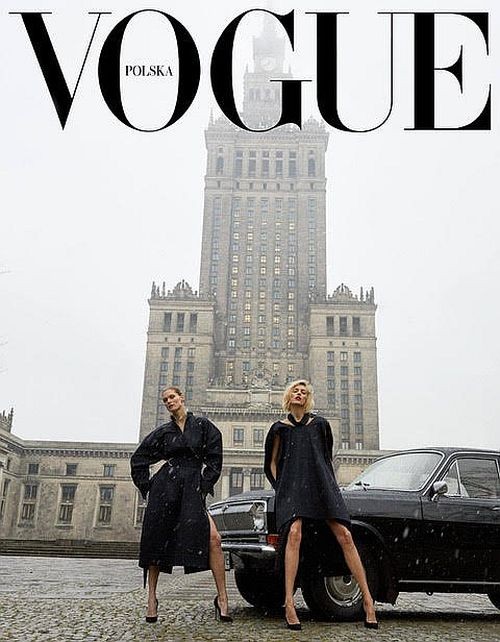 Żorski Tischner na okładce magazynu Vogue, źródło: Vogue Polska