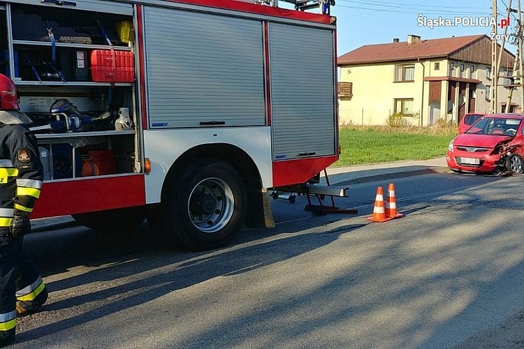 Pijany kierowca spowodował wypadek na ulicy Folwareckiej, 