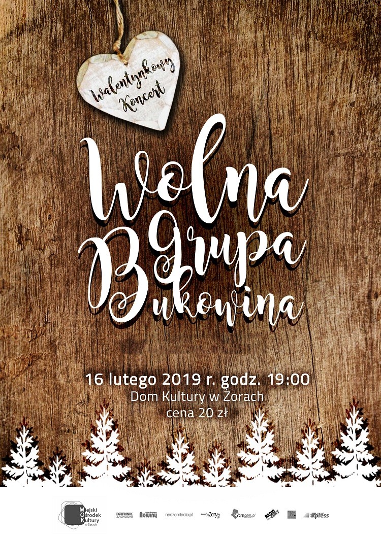 Koncert zespołu Wolna Grupa Bukowina: zmiana daty, 
