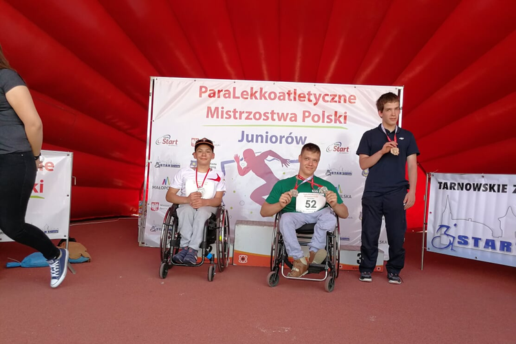 Srebrny medal żorzanina na ParaLekkoatletycznych Mistrzostwach Polski Juniorów!, 