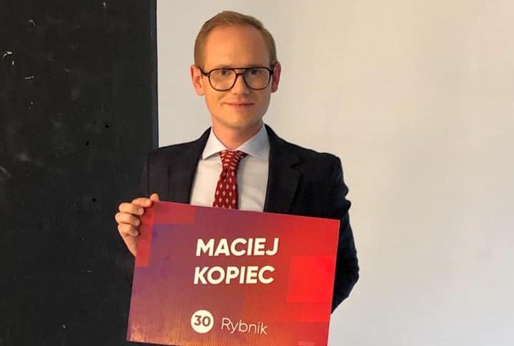 Maciej Kopiec „jedynką” Lewicy w okręgu rybnickim, Facebook