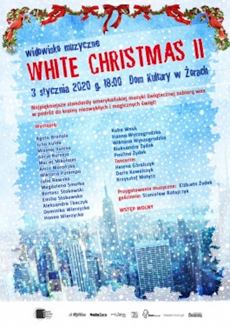 Białe Święta na scenie - zaproszenie, Materiały prasowe