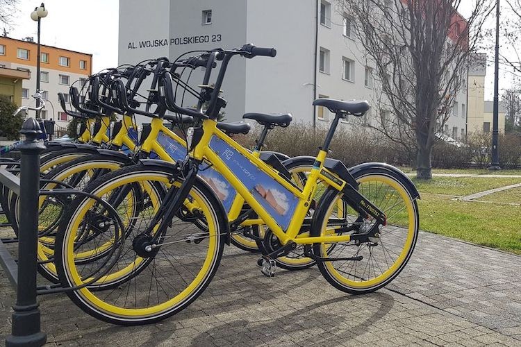 Uruchomiono rowery miejskie w Żorach. Czy to dobry pomysł?, materiały prasowe