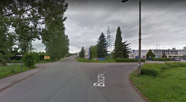 Fabryczna z Boczną: miasto ogłosiło przetarg na budowę łącznika, Google Maps