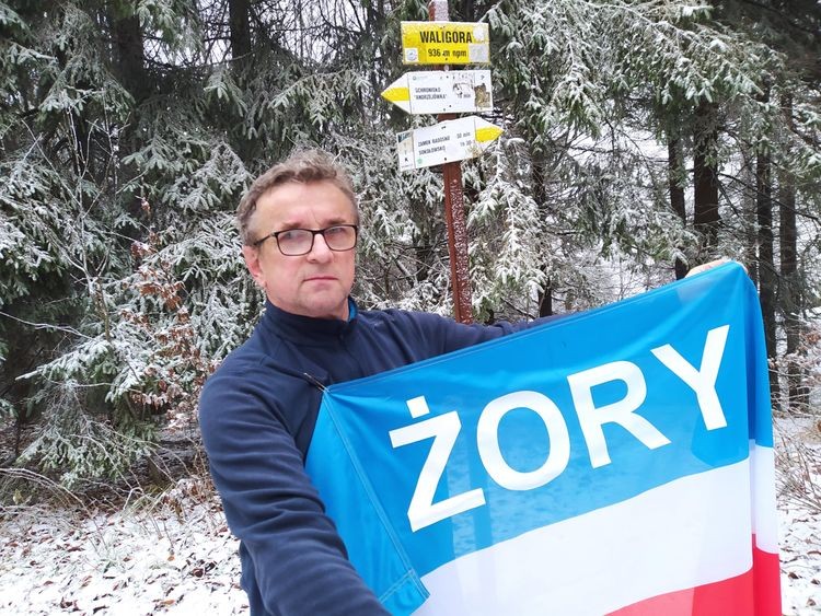 Zdobył Koronę Gór Polski dla Żor, Zbigniew Baran/Facebook