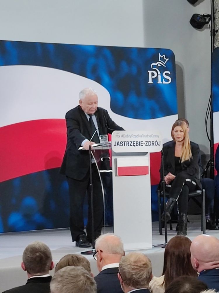 Jarosław Kaczyński był w regionie. O czym mówił prezes PiS-u?, Kamil Budniok